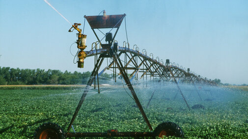 Center pivot irrigation