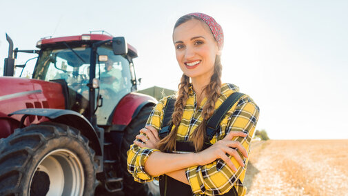 Young farmer