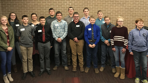 Innovative Youth Corn Challenge Banquet attendees