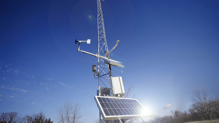 mesonet weather tower