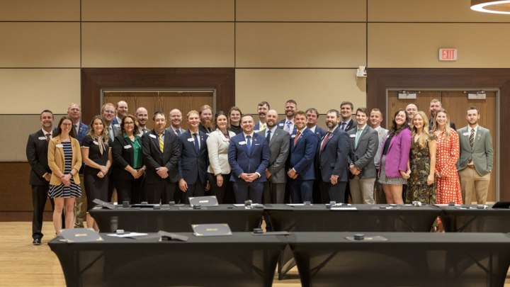 Nebraska LEAD Class 43 Fellows celebrate their graduation after completing the two-year leadership development program. With their completion, the Nebraska LEAD Program now boasts more than 1,200 alumni dedicated to strengthening Nebraska’s agricultural industry and rural communities.