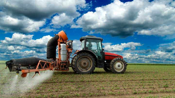 soybean herbicide application