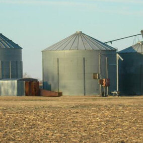 Grain bins