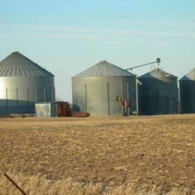 Grain bins