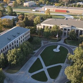 aerial view of East Campus