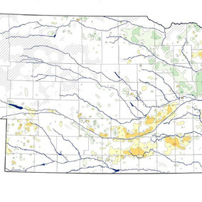 Figure 1. The Nebraska Statewide Groundwater-Level Monitoring Report shows groundwater-level changes in Nebraska from spring 2016 to spring 2017.