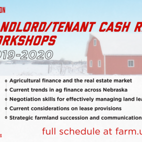 Farmland rent workshops graphic