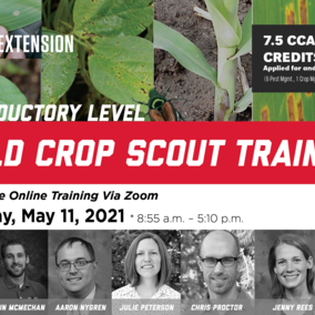 Field Crop Scout Training poster