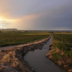 Nebraska irrigation canal