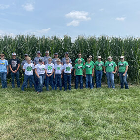 Youth Crop Scouting Competition group
