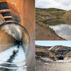 Goshen/Gering-Fort Laramie canal collage