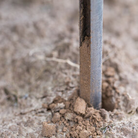 Soil sample probe