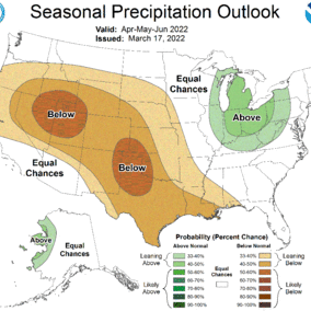 April-June precip outlook graph