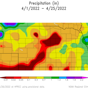 April precipitation