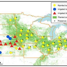 Hybrid-Maize model locations