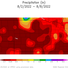 Precipitation map