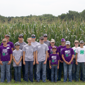 Youth Crop Scouting Competition group