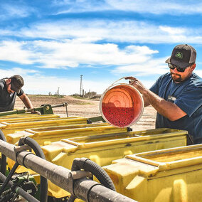 Farmers working