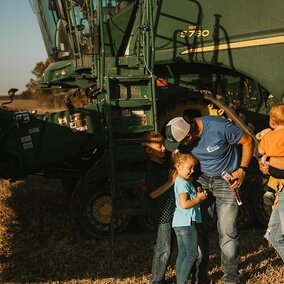 Farm family