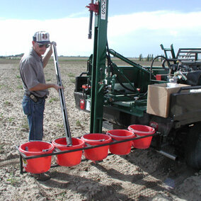 Rex Nielsen in field