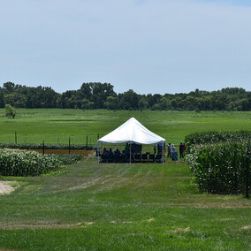 4Rs Field Day tent