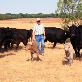 Cattle in drought