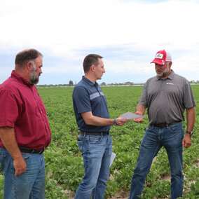 Check presentation to Mark McHargue