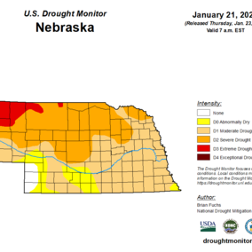 drought monitor map