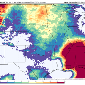 Precipitation outlook map