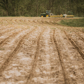 field prepped for planting