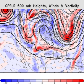 GFS forecast for early June