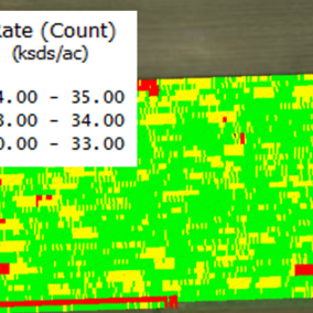 A GPS image of as-planted acres