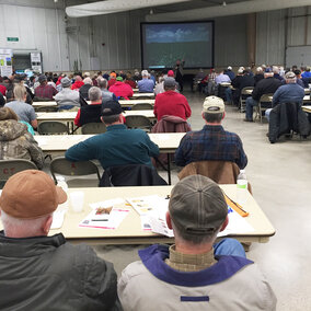 Attendees at the 2019 Fremont Corn Expo, like those shown here at the 2018 event, will learn the latest information on marketing, production and pest management in corn for east-central Nebraska.