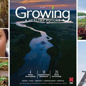 Cover of the UNL IANR Growing magazine