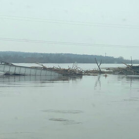 Flooding in eastern Nebraska.