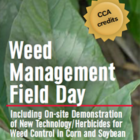 June 29 Weed Management Field Day