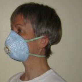 Recommended two-strap respiratory mask