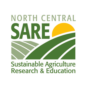 Graphic identifying the North Central Region Sustainable Agriculture Research and Education program