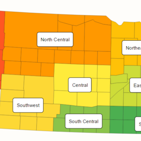 Nebraska Ag District map