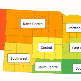 Map of Nebraska reporting districts