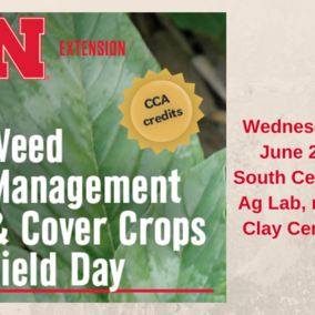 Weed Management and Cover Crops Field Day Flyer