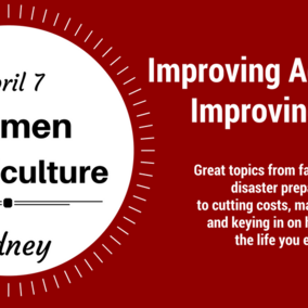 Women in Ag Sidney Conference