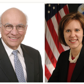 UNL Heuermann Speakers Clayton Yeutter and Darci Vetter