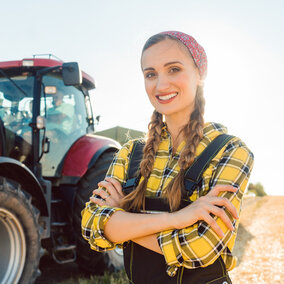 Young farmer