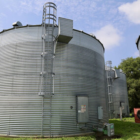 Grain bins