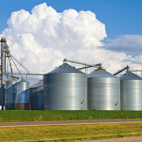 Grain bins