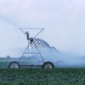 Center pivot irrigation