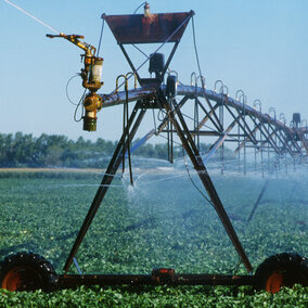 Center pivot irrigation