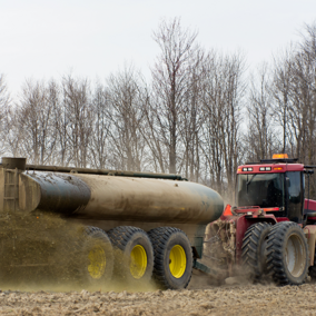 Manure application