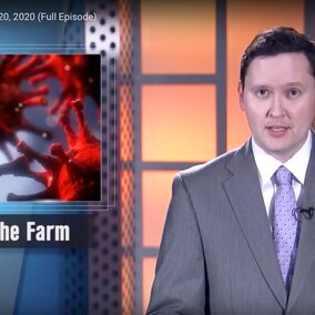 Market Journal's Troy Moling reporting on COVID-19